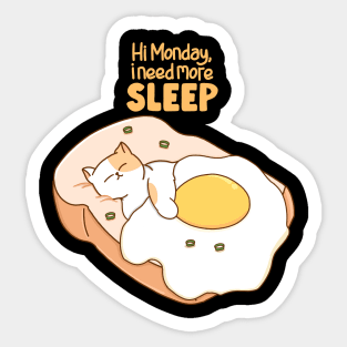 I Need More Sleep Sticker